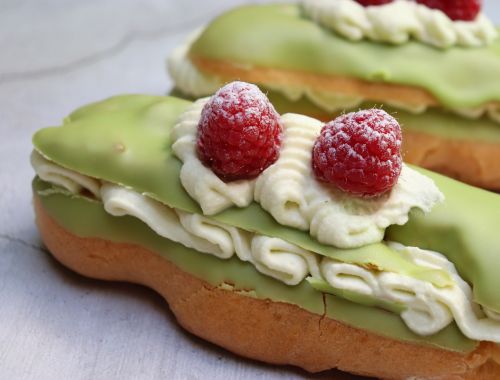 Image for Eclair Pistache-framboise avec KOMPLET BRANDMIX+EI